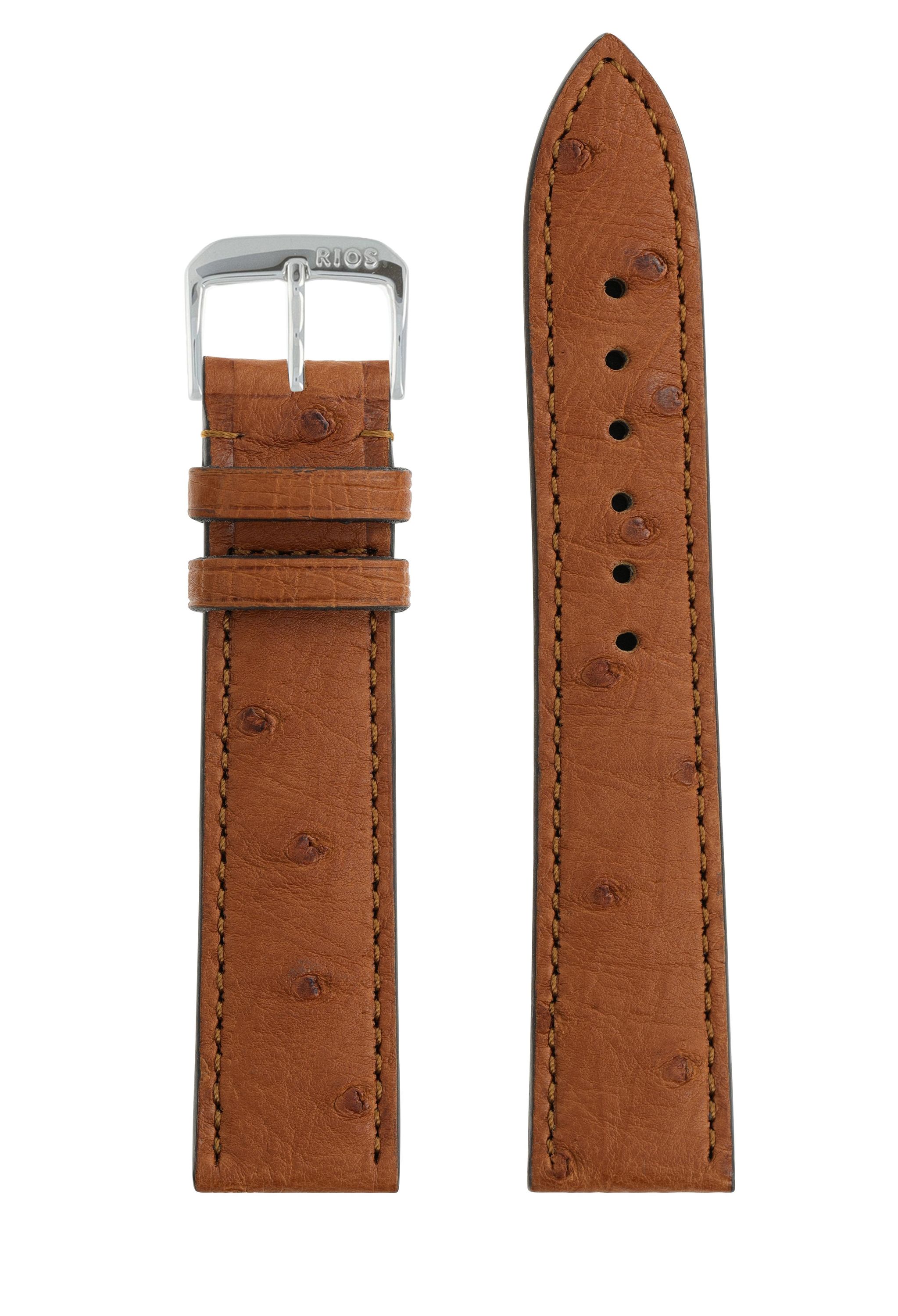 Horlogeband Maison cognac | voor Baume & Mercier