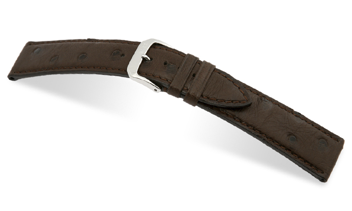 Horlogeband Maison donkerbruin | voor Hermes 