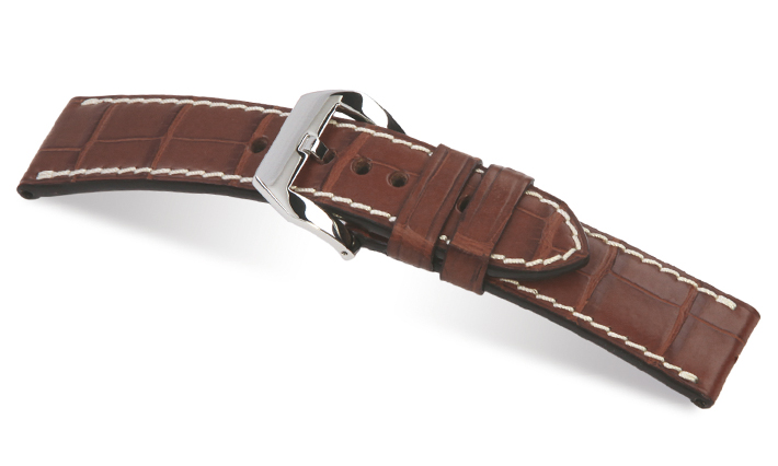 Horlogeband Modena mahagoni | voor Welder 