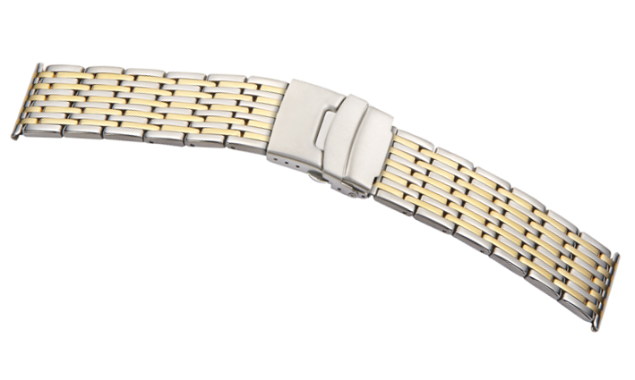 Metalen horlogeband Bicolor Ambassadoor | Metalen horlogebanden 