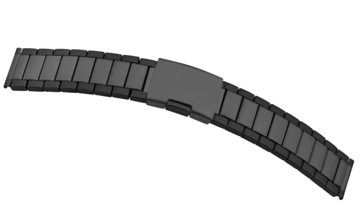 Metalen horlogeband Havanna Black | Metalen horlogebanden 