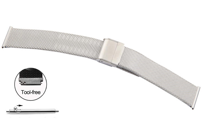 Horlogeband Easy Change Milanaise | passend voor Michael Kors Smartwatch‎ 