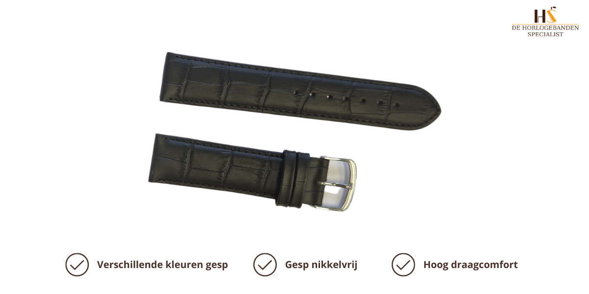 Horlogebandje Lausanne zwart | voor Michael Kors Smartwatch‎
