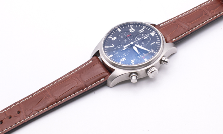 Horlogebandje Thunderbird mahagoni | passend voor Glashütte Original